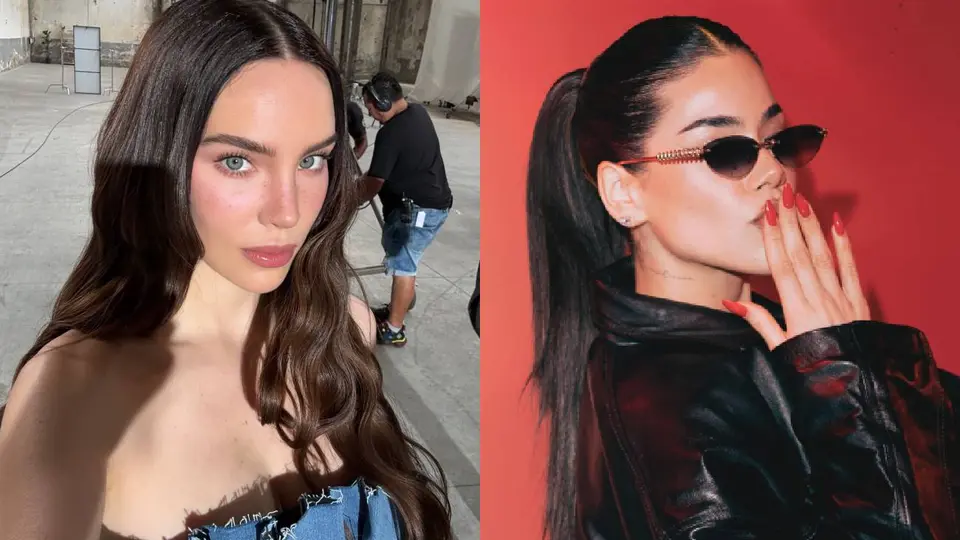 La artista mexicana confirmó que prepara un tema en colaboración con Danna, y descarta cualquier confrontación con Kenia Os // Ig @belindapop - @keniaos