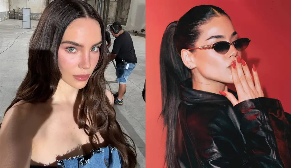 La artista mexicana confirmó que prepara un tema en colaboración con Danna, y descarta cualquier confrontación con Kenia Os // Ig @belindapop - @keniaos