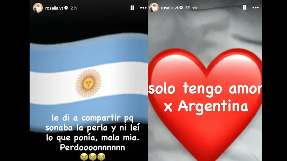 Disculpa de Rosalía l Instagram: @rosalia.vt