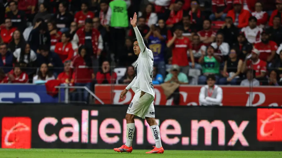 Víctor Arteaga, Pumas vs Toluca | MEXSPORT