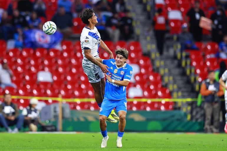 Luka Romero en el partido de Jornada 2 de Cruz Azul ante Puebla | MEXSPORT