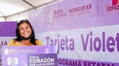 Tarjeta Violeta 2026: requisitos, documentos y registro para obtener el apoyo de 2 mil 600 pesos