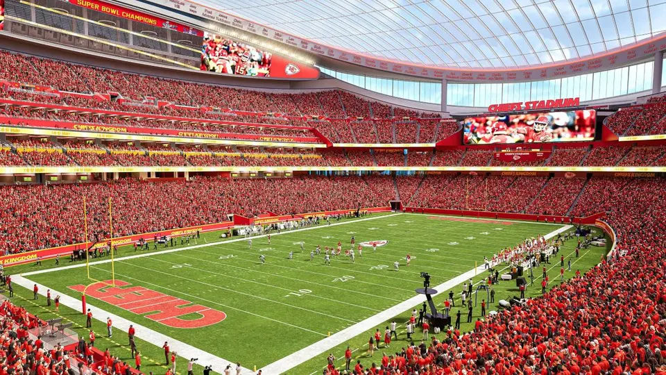 Chiefs presentan el diseño de su nuevo estadio de 3 mil millones de dólares