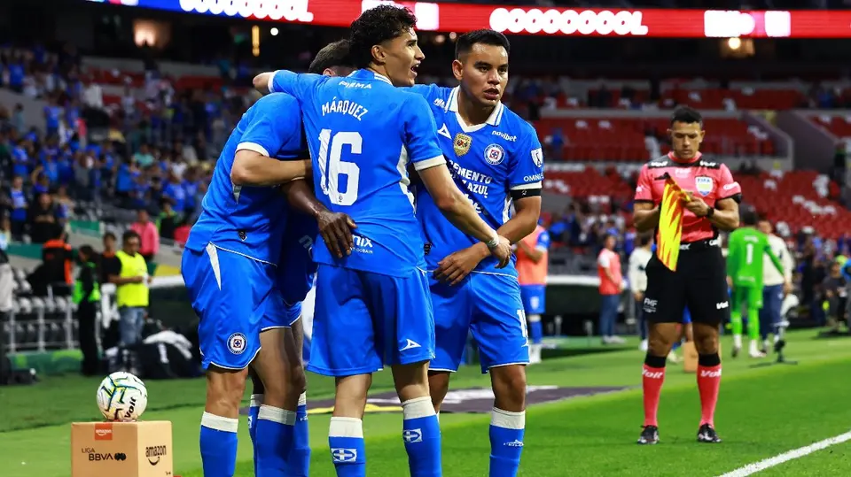 Jeremy Márquez, Charly Rodríguez y Luka Romero con Cruz Azul | MEXSPORT