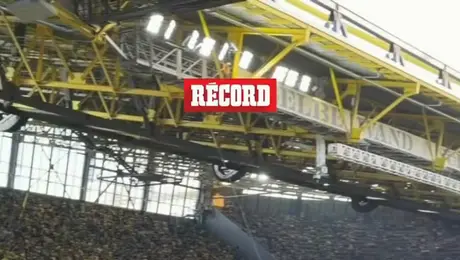 Es tremenda la afición del Dortmund