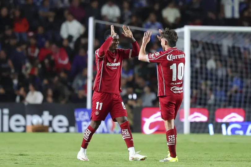 Helinho, jugador del Toluca | IMAGO7