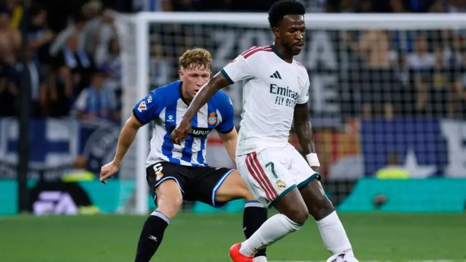 Vinícius Júnior con el Real Madrid en LaLiga | AP