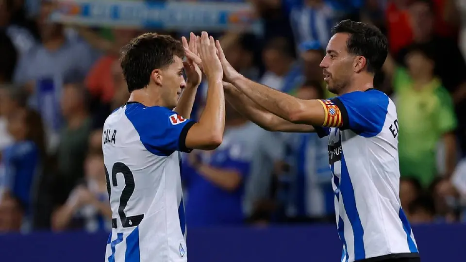 Álex Calatrava con el RCD Espanyol | AP
