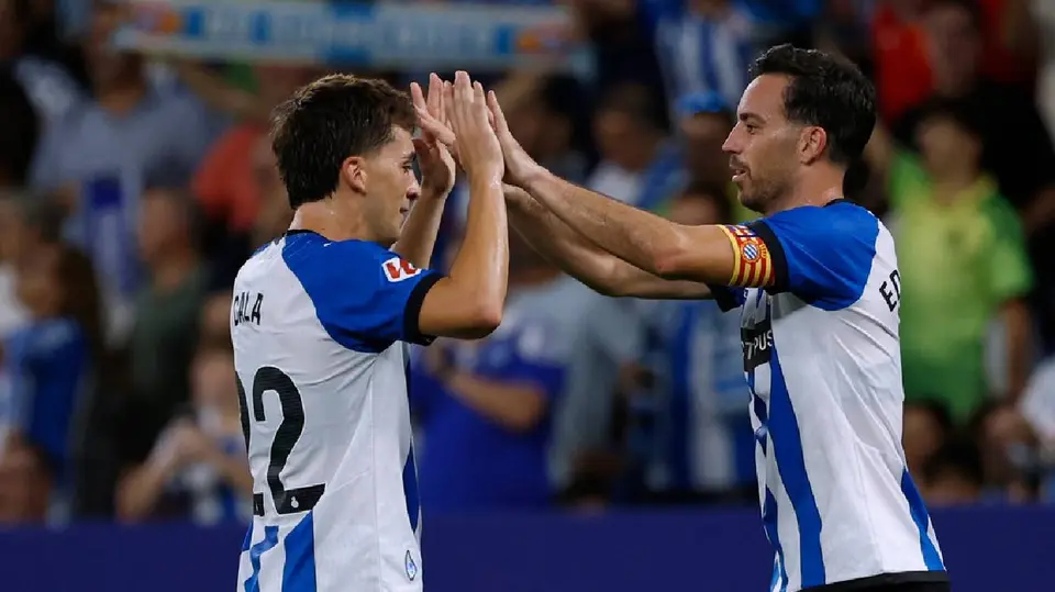 Álex Calatrava con el RCD Espanyol | AP