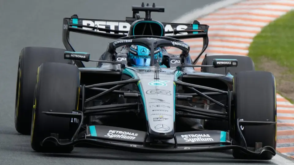 George Russell logró el triunfo en la carrera Sprint | AP