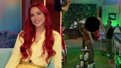 ¡Ups! Flor Vigna sufre descuido durante baile en La Casa de los Famosos México y enseña de más / VIDEO