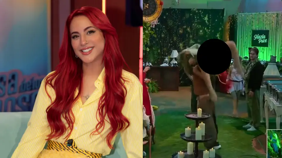 ¡Ups! Flor Vigna sufre descuido durante baile en La Casa de los Famosos México y enseña de más / VIDEO