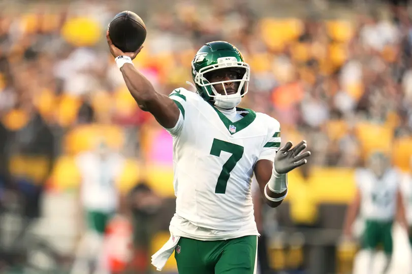 Geno Smith, con Jets | AP