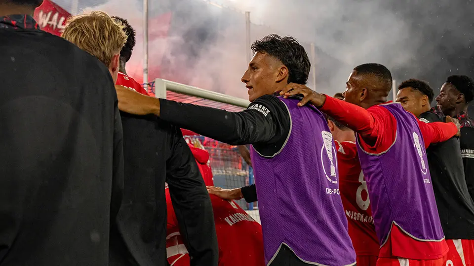 Festejos de la victoria | IG: @1fckaiserslautern1900