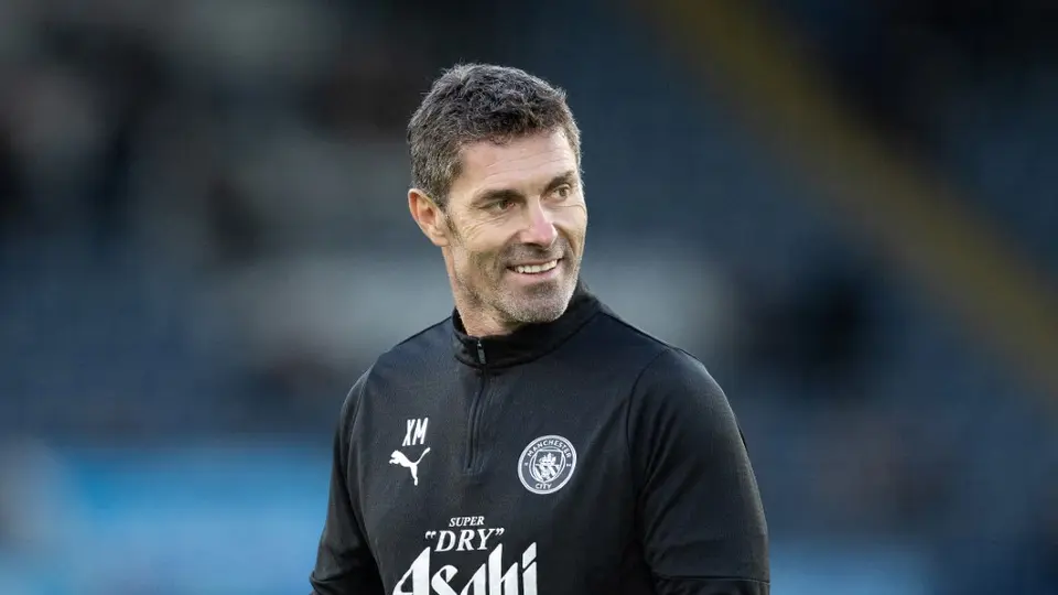 Xabier Mancisidor, con Manchester City | AFP