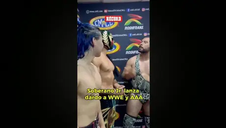 Soberano Jr lanza tremendo dardo a WWE y AAA
