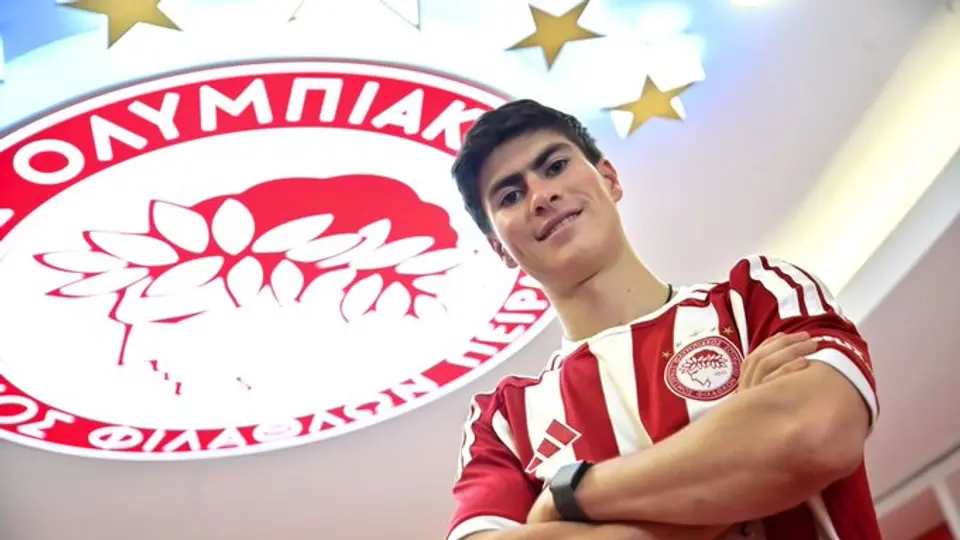 Hormiga González y sus primeras palabras como nuevo jugador del Olympiacos