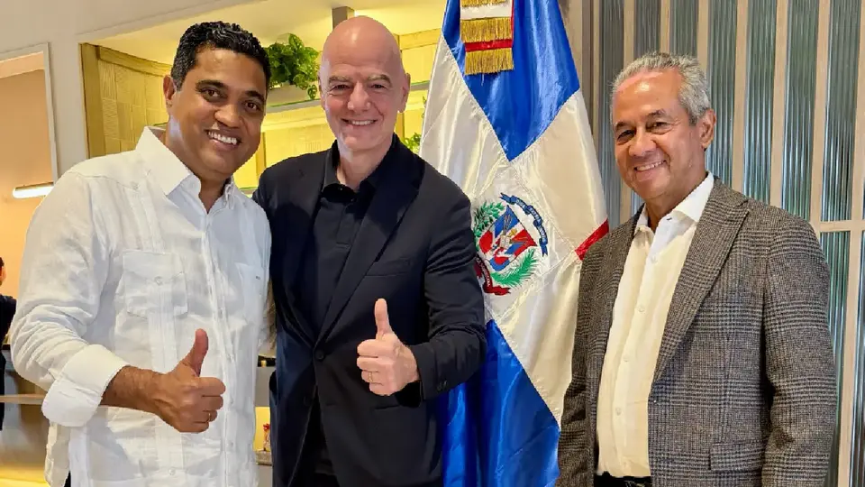 Gianni Infantino en RD l Instagram: @gianni_infantino
