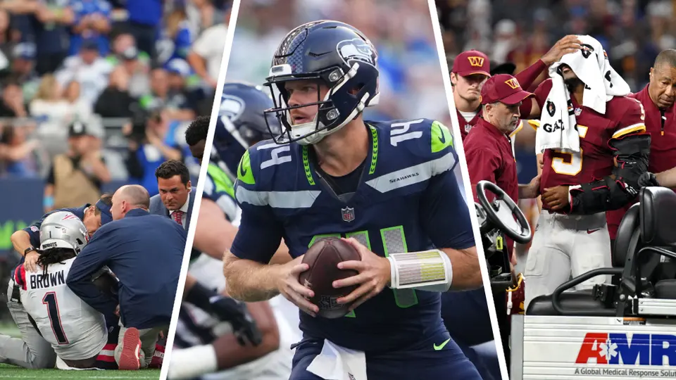 NFL 2026: La impresionante lista de estrellas lesionadas tras apenas dos semanas de temporada