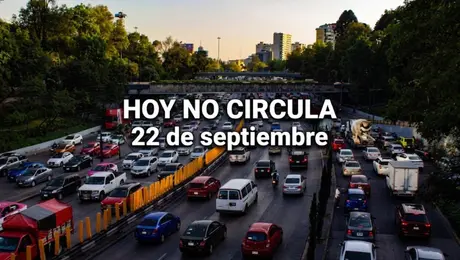 Hoy No Circula martes 22 de septiembre: ¿qué autos descansan en CDMX y Edomex?