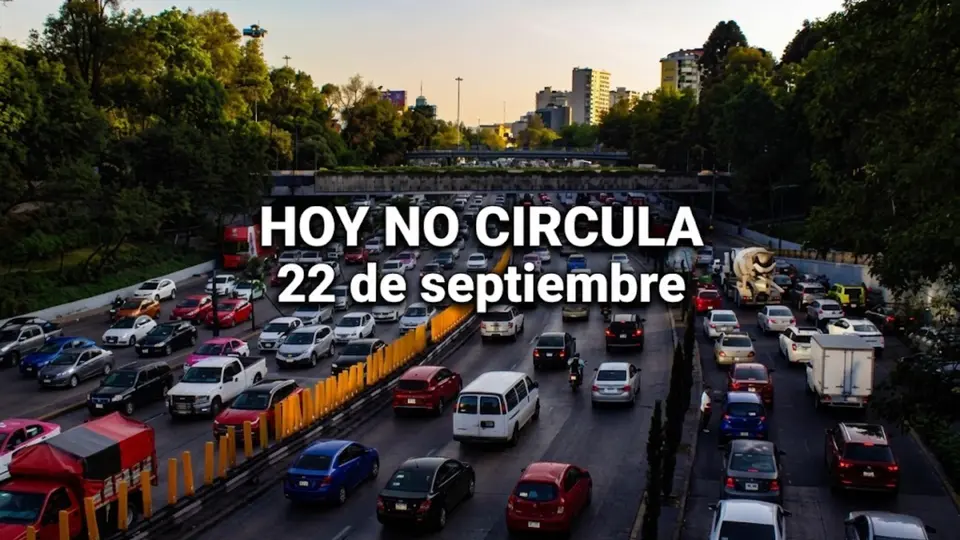 Hoy No Circula martes 22 de septiembre: ¿qué autos descansan en CDMX y Edomex?