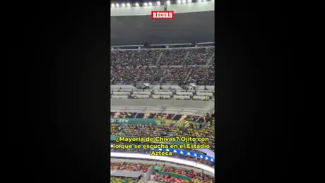 "Chivas, Chivas": Afición del Rebaño invade el Estadio Azteca