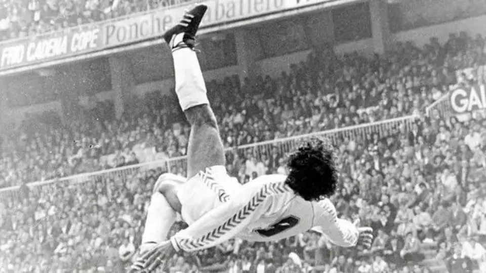 La chilena de Hugo Sánchez como jugador de Real Madrid | ESPECIAL
