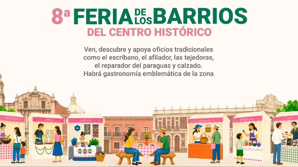 La cita será en la Plaza de Santo Domingo, uno de los espacios históricos del primer cuadro capitalino / Especial