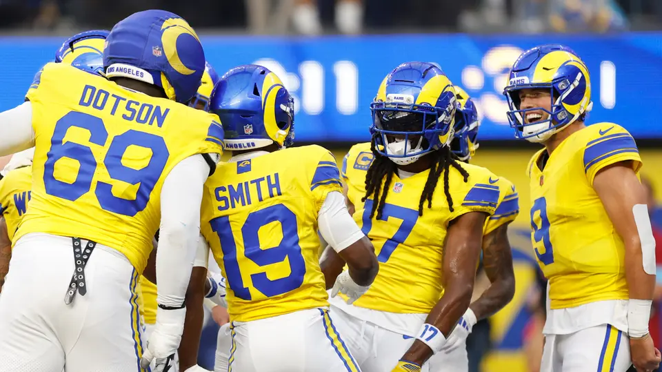 La ofensiva de Rams se lució ante Giants | AP