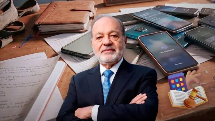 Carlos Slim apoya la regulación de celulares en primarias y secundarias de México