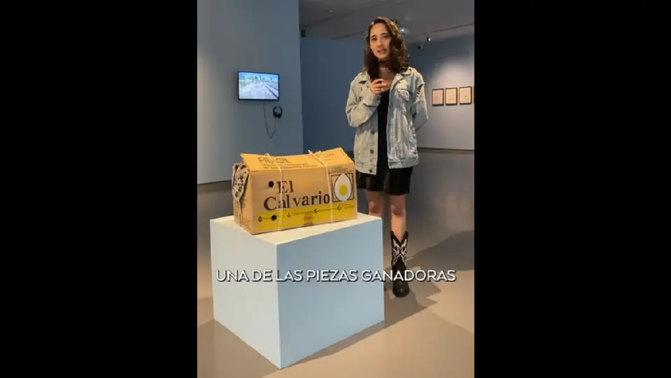 La artista María Fernanda Enríquez Martínez es la creadora de esta pieza ganadora / Especial