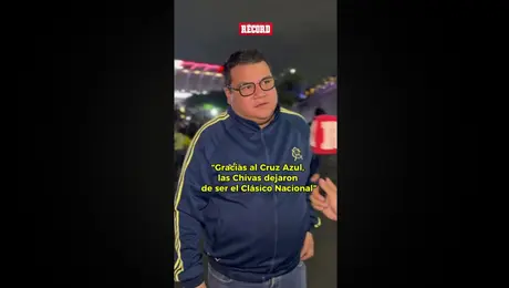 Aficionado del América dijo lo que muchos piensan del Clásico Nacional