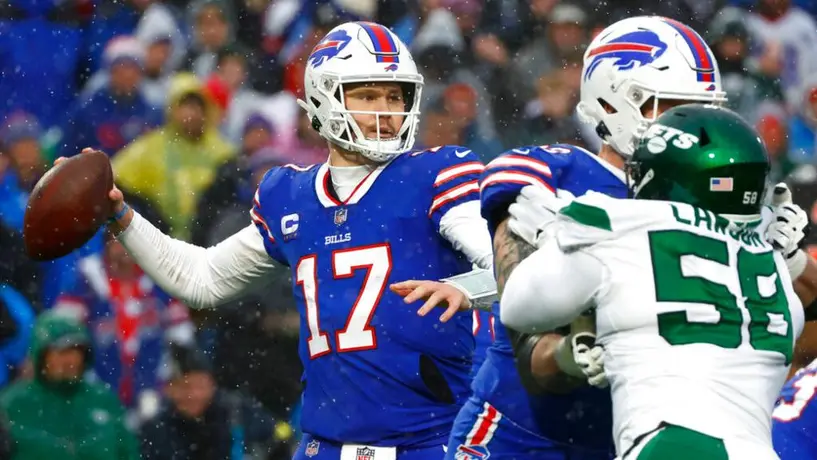NFL: Con gran actuación de Josh Allen y pese a mal clima, Bills derrotaron 20-12 a Jets