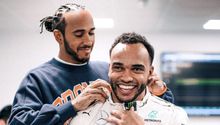 Lewis Hamilton cumplió el sueño de su hermano con discapacidad; pudo conducir en simulador de F1