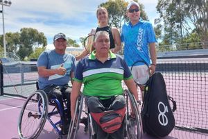 Abierto de Guadalajara: Gabriela Dabrowski convivió y jugó con tenistas en silla de ruedas