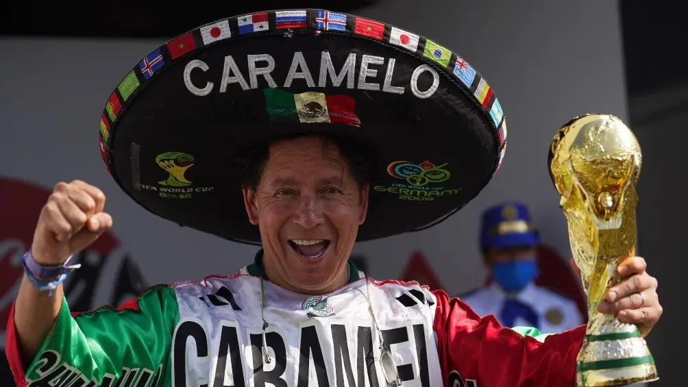 Caramelo, aficionado mexicano | AP