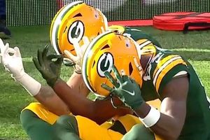 Packers: Jugadores festejaron al estilo de Erling Haaland