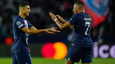 Mbappé: Se filtra video donde el francés le reclama a Hakimi por no pasarle el balón