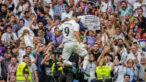 El Clásico: Benzema marcó el gol más rápido del Real Madrid ante Barcelona desde 2013