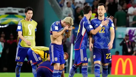 Japón iguala récord de México al sufrir su segunda eliminación de un Mundial en penaltis
