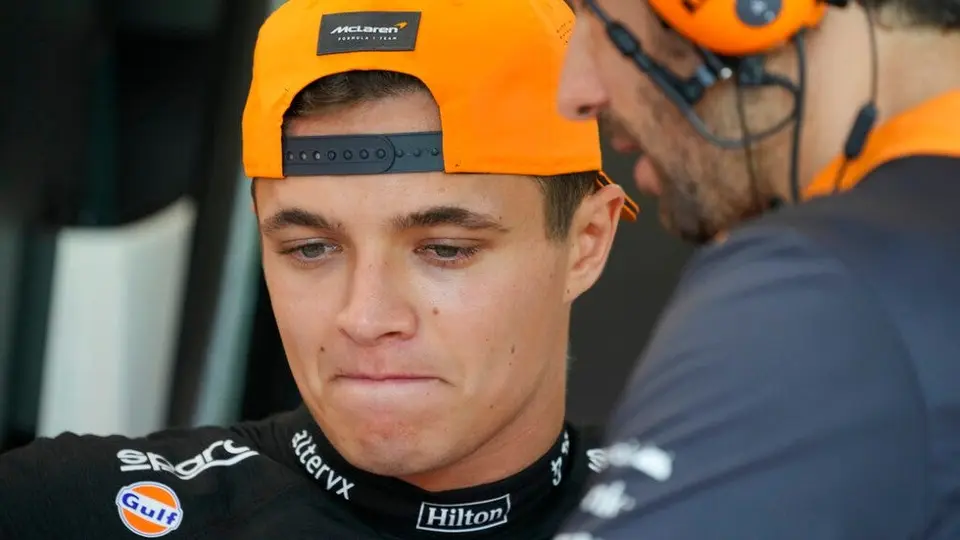 Lando Norris 'explotó' por grúas en la pista: 'Arriesgamos nuestras vidas, es inaceptable'