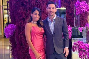 Messi: Antonella acudió a concierto de Ed Sheraan junto a Cesc Fábregas y su familia