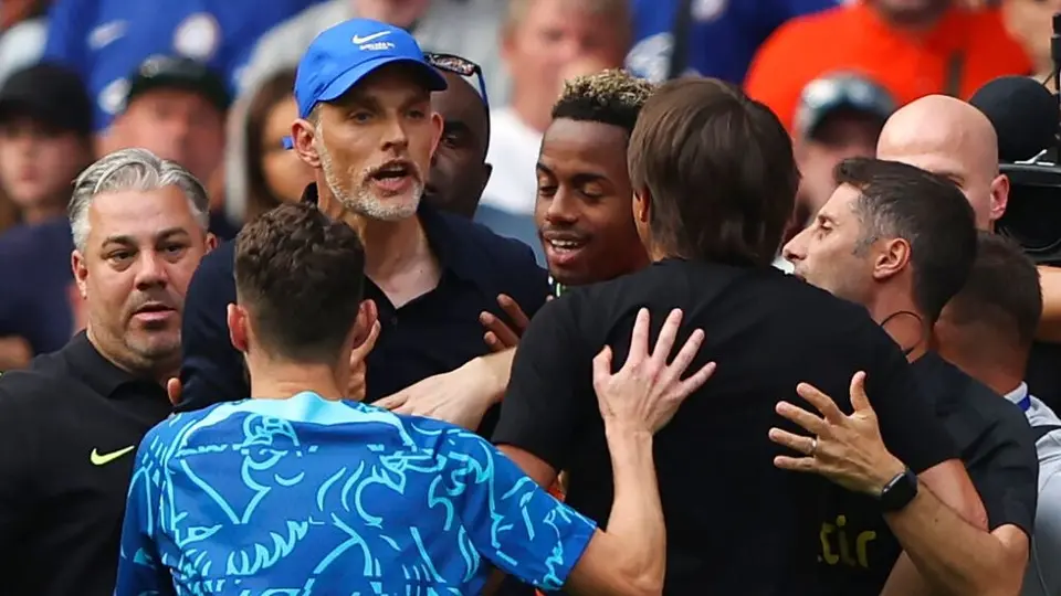 Thomas Tuchel sobre pleito con Antonio Conte: "Las cosas se calentaron"