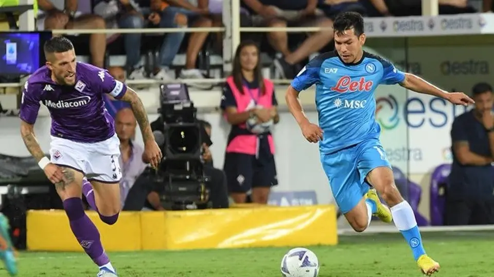 Serie A: La Fiore y Napoli empataron a cero con Chucky Lozano de titular