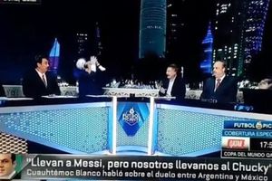 David Faitelson le dio 'balonazo' a José Ramón Fernández en pleno programa en vivo