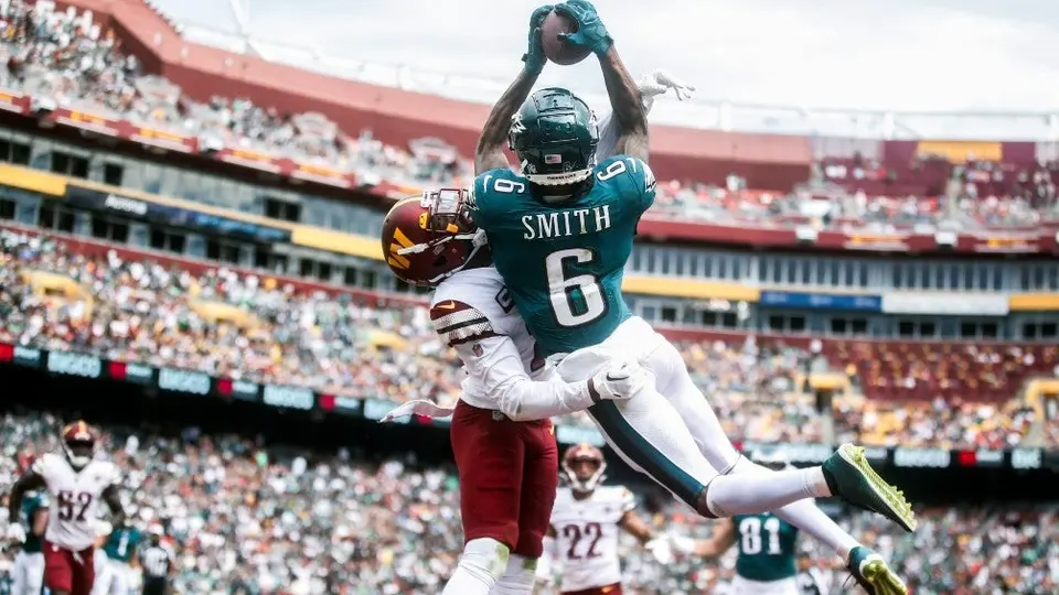 NFL: Eagles se mantienen invictos al apalear a Commanders