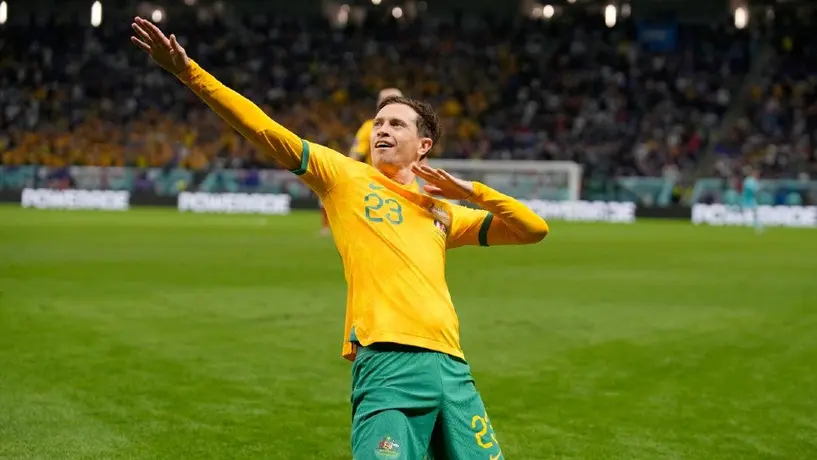 Qatar 2022: Craig Goodwin imitó festejo de Cuauhtémoc Blanco al anotarle a Francia