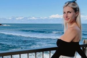 US Open 2022: Rubia volvió a robar los reflectores al 'echarse un fondo' de cerveza