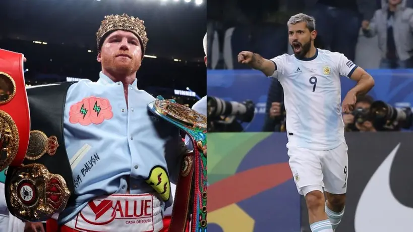 Kun Agüero: 'Canelo se ganó el odio de todo Argentina por meterse con Messi’