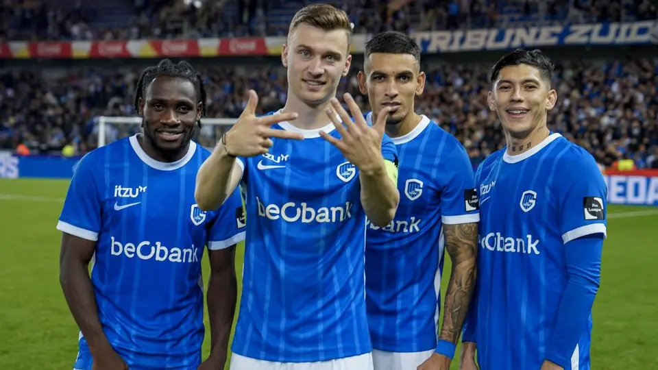 Gerardo Arteaga marcó en la victoria del Genk en la Superliga Belga